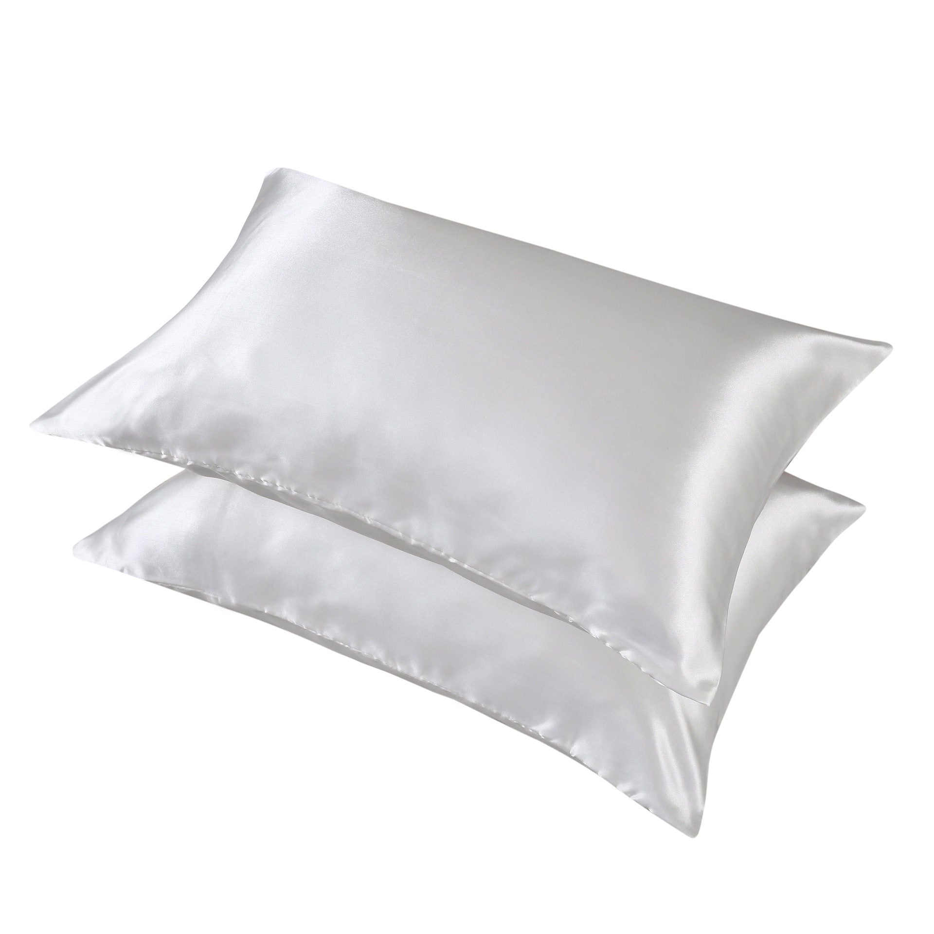 2 Pack Satin Silk Pillowcase / Pillow Cover