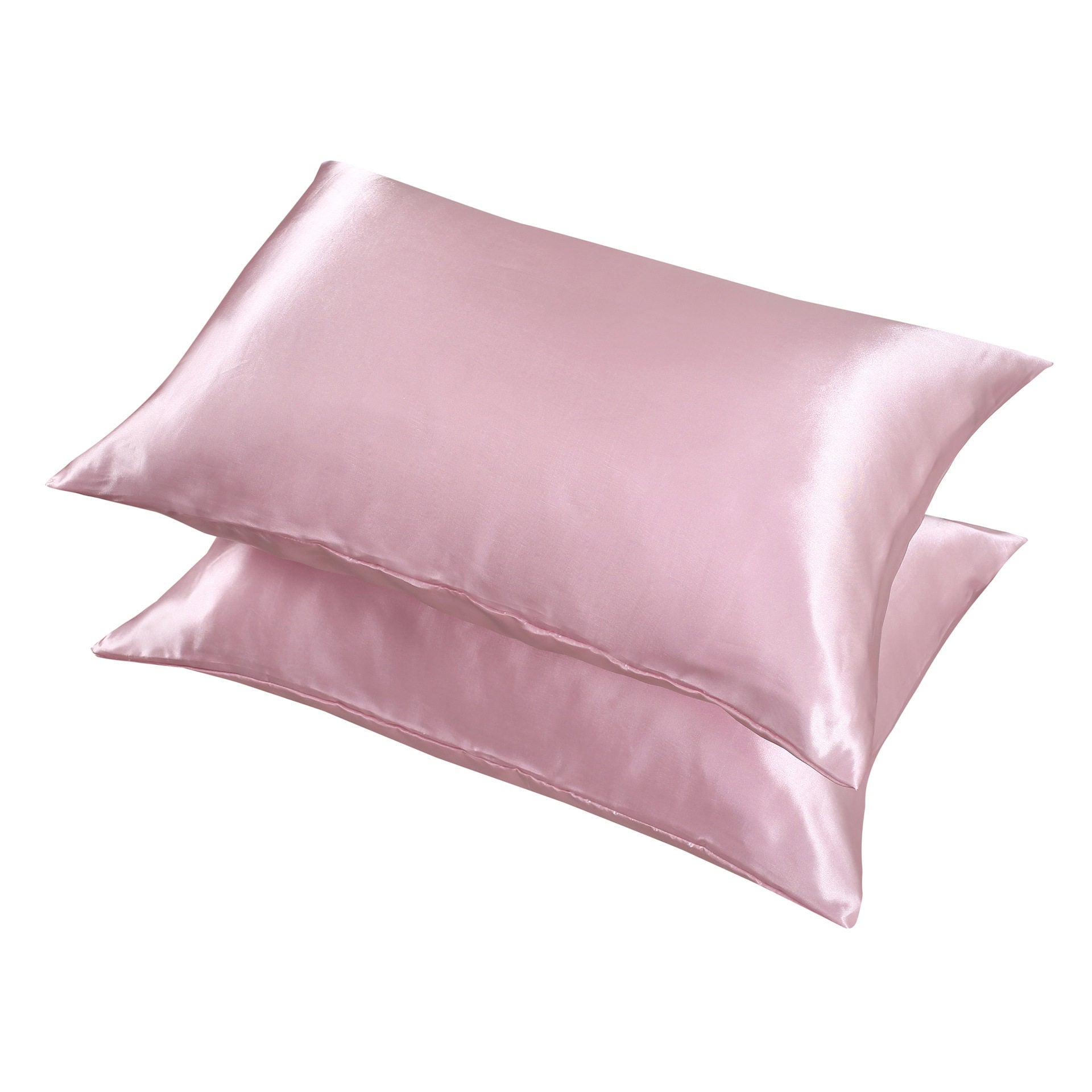 2 Pack Satin Silk Pillowcase / Pillow Cover